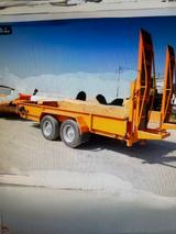 Blomenröhr Tandem Durchfahr-Tieflader 8900 Bilder folgen!! - Blomenröhr Tieflader