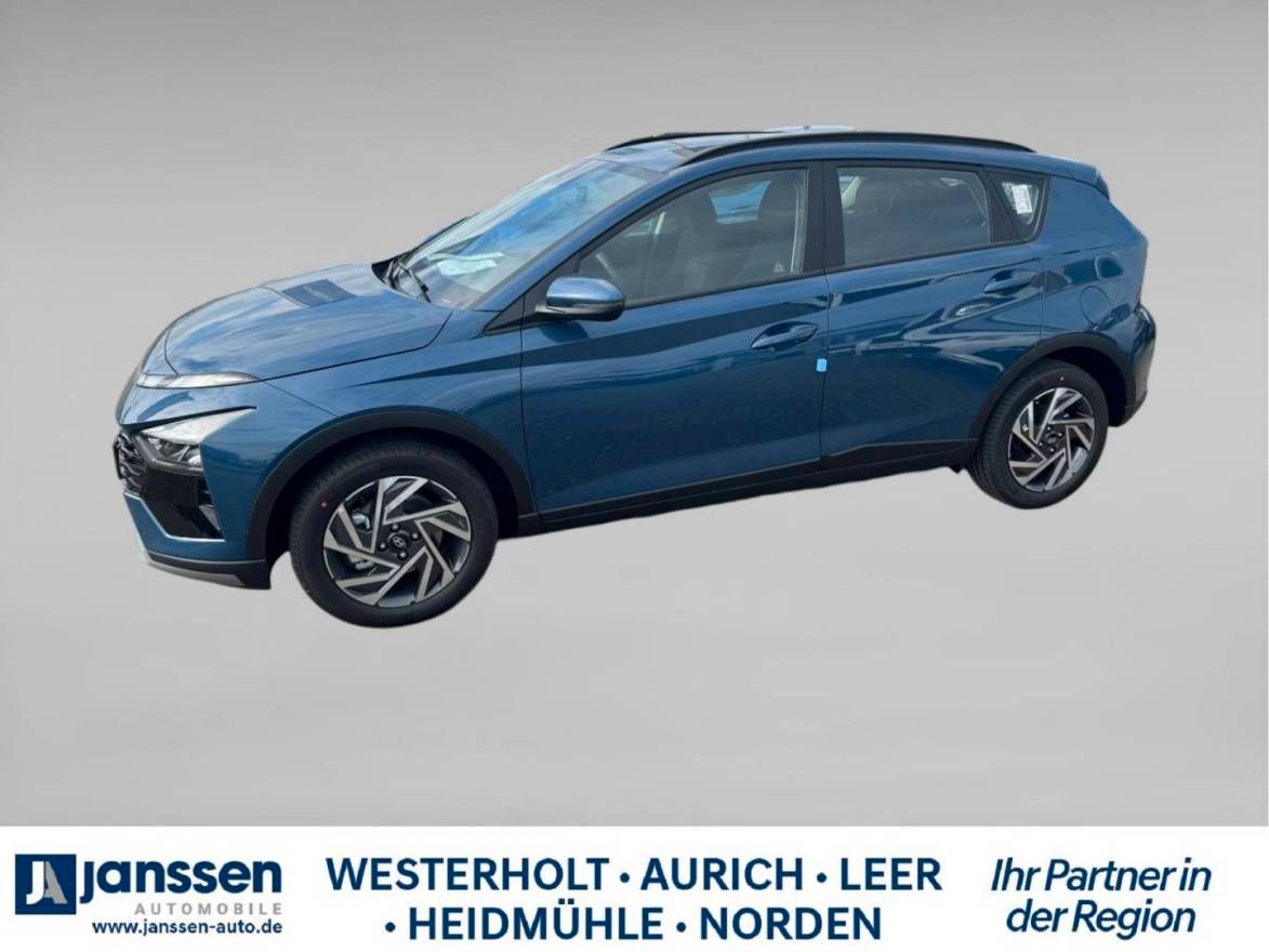 Fahrzeugabbildung Hyundai BAYON Trend Navi Digitales Cockpit PDC LED Schei
