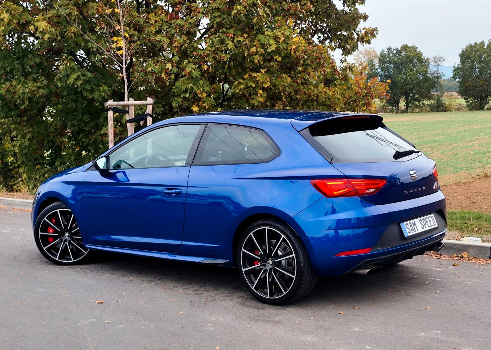 Seat Leon SC Cupra 2.0 300ch - 2 ème main - Alcantara - Brembo - Carnet entretien - Camera - CT récent - Non fumeur