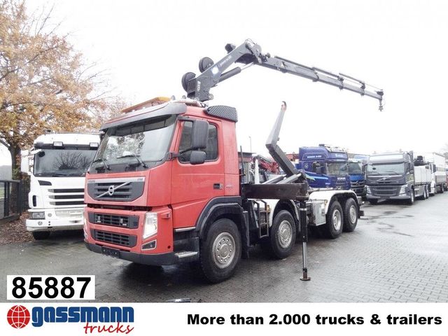 Volvo FM 460 8x2-6, Lenk-/Liftachse, Kran HMF 2020-K4,