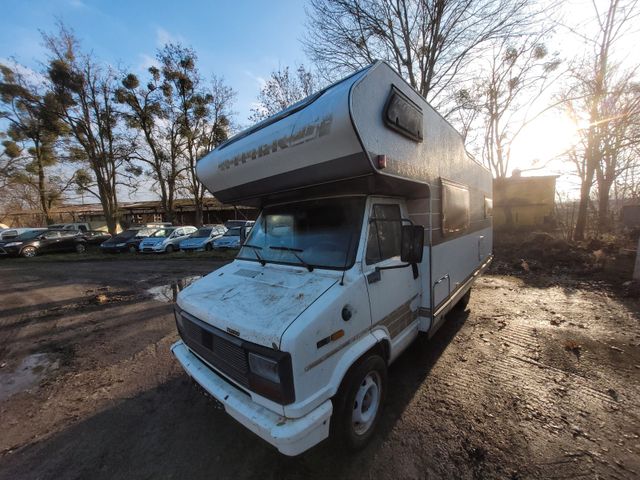 HYMER / ERIBA / HYMERCAR Fiat  6,5 meter lang 6 schlafplatze 2.5 turbo d