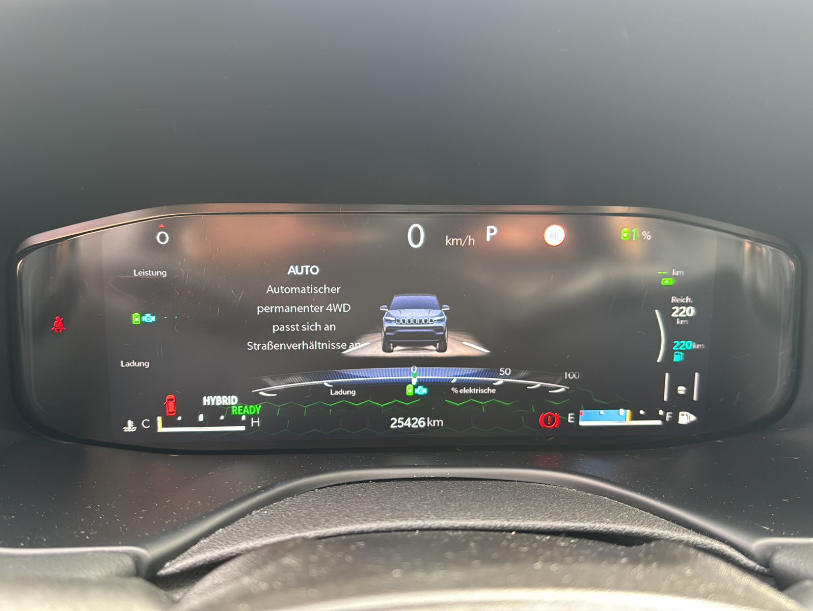 Fahrzeugabbildung Jeep Compass 1.3 T4 Plug-In Hybrid Limited 4xe 140kW