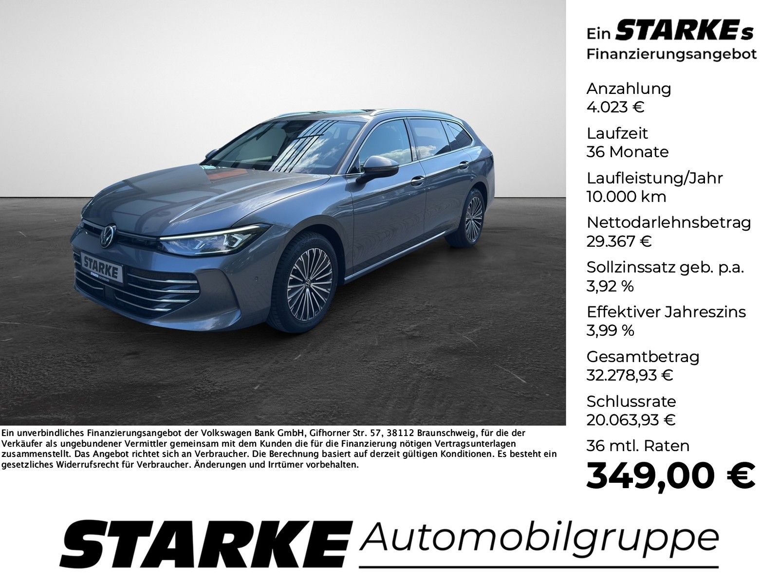 Volkswagen Passat Variant 2.0 TDI DSG Elegance Neues Modell