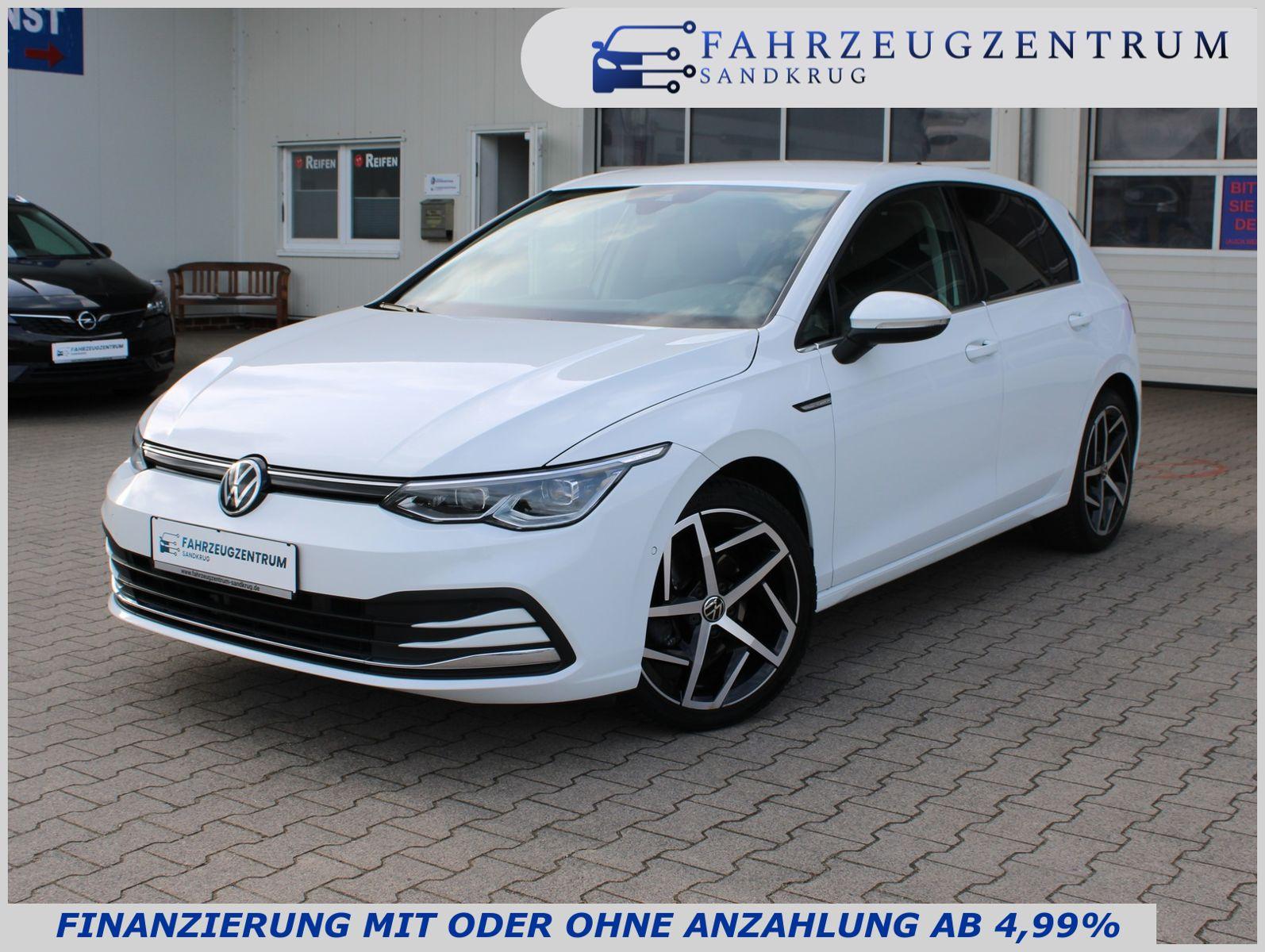 Volkswagen Golf 8 STYLE ALCAN/NAVI/SHZ/DIGITAL/18ZOll/SPURH