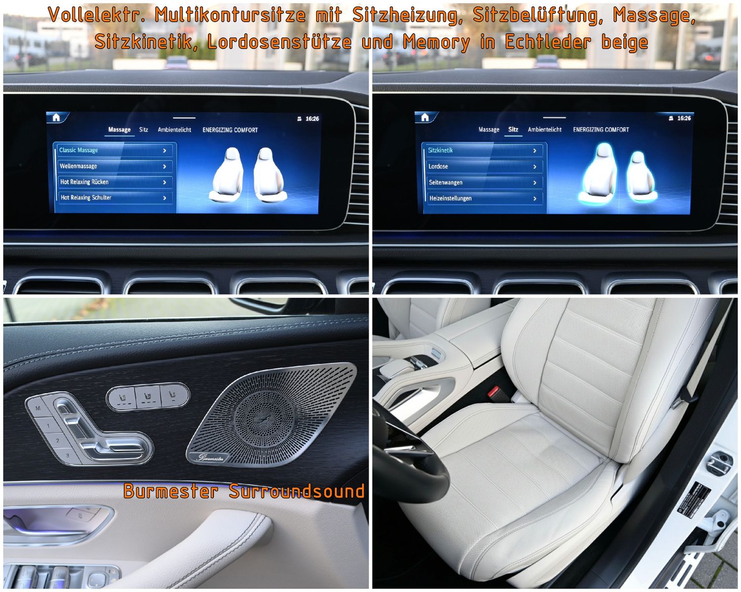 Fahrzeugabbildung Mercedes-Benz GLE 450 d 4M. AMG PREMIUM+ °UVP 147.923€°E-BODY°