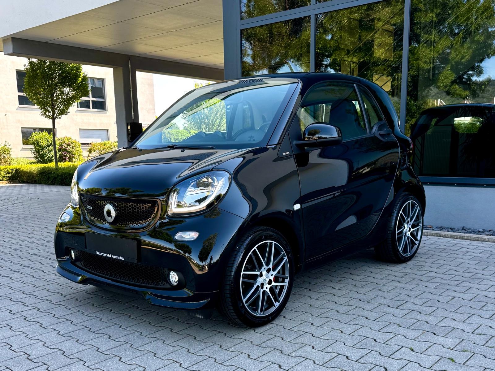 Smart ForTwo ORIGINAL BRABUS*109PS*ALL-BLACK*PANO*SHZ*
