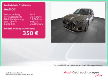 Audi Leasingangebot: Audi Q3 35 TDI LED Carplay Navi Kamera Keyless