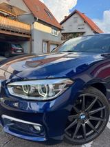 BMW 118i Urban Line, AUTOMATIK,LEDER,48TKM 19ZOLL!!! - BMW 118: Blau