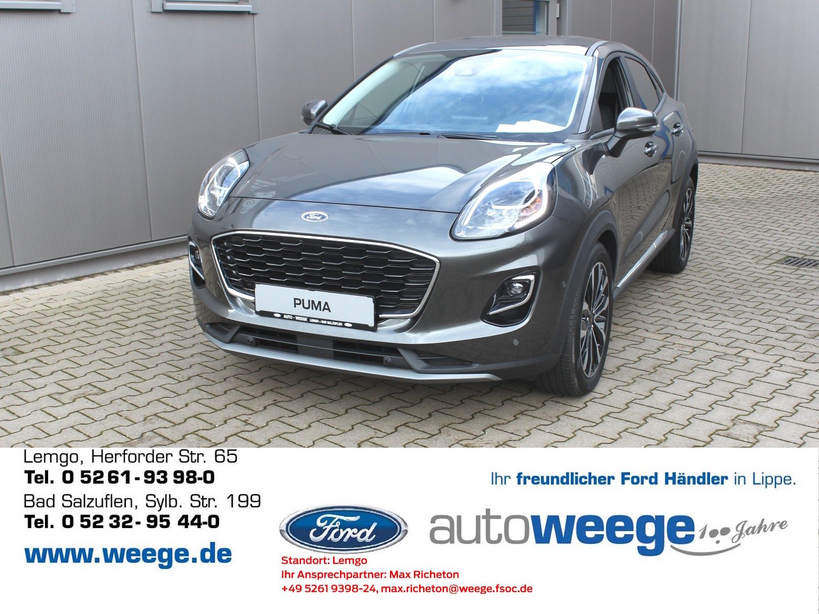 Fahrzeugabbildung Ford Puma Titanium X