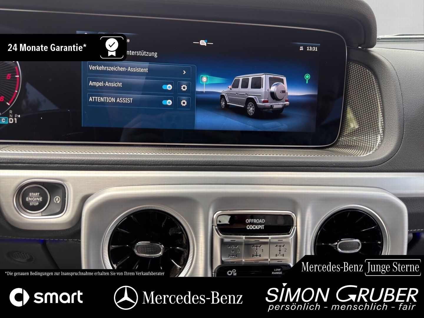 Fahrzeugabbildung Mercedes-Benz G 450 d Professional Night II Standheizung AHK