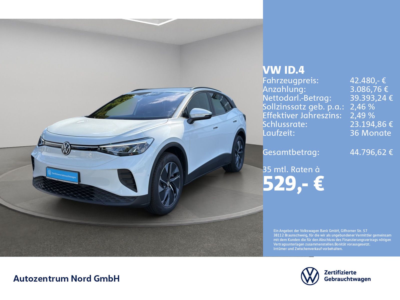 Volkswagen ID.4 Pro STANDKLIMA AHK NAVI ACC LED KAMERA foto 2