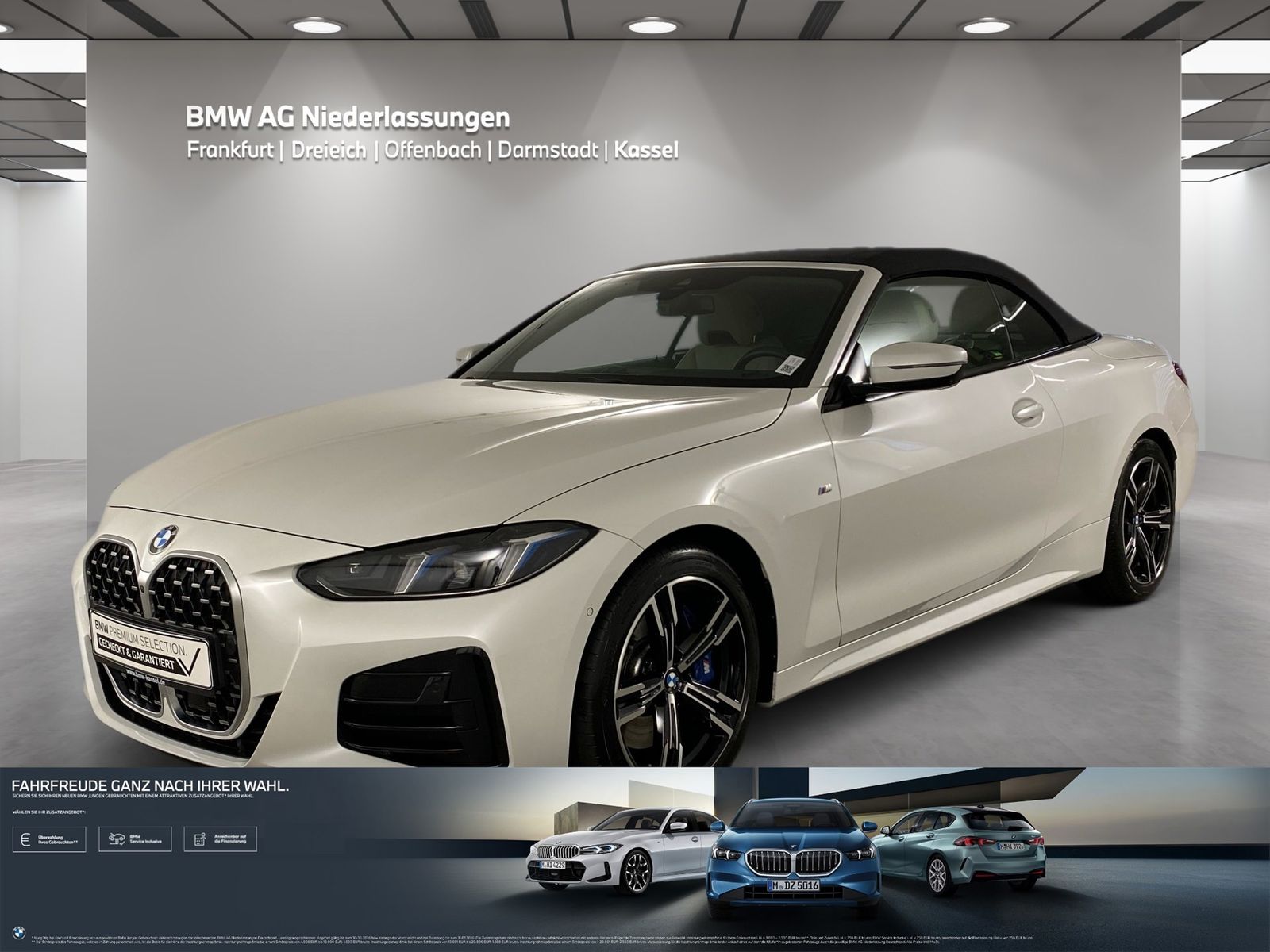 BMW 430d Cabrio M Sport Harman/K LiveCockpitProf