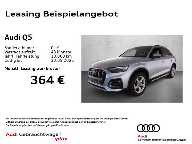 Q5 40 TFSI qu. Adv. S tronic **MATRIX*360°*AHK*