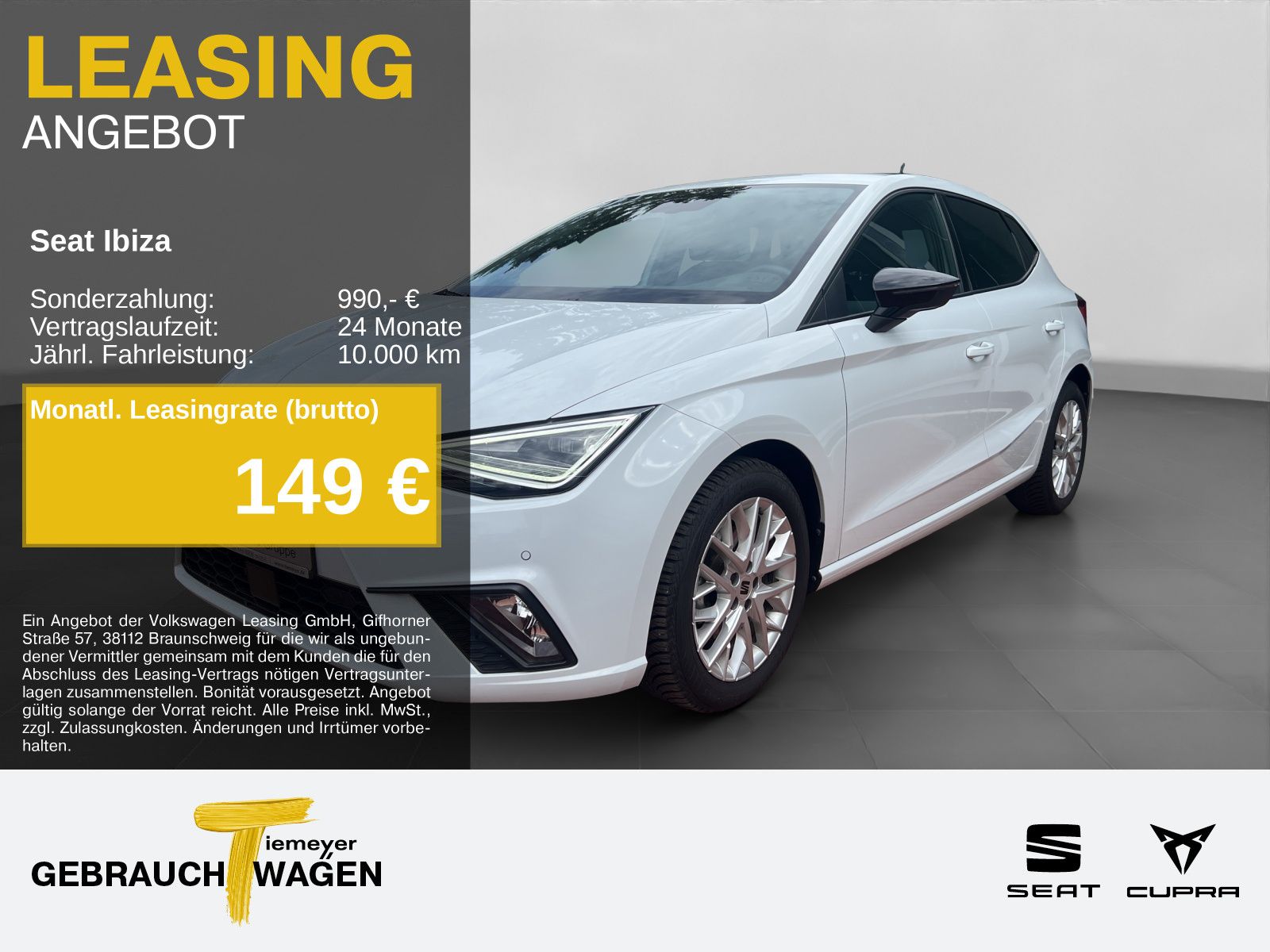 Seat Ibiza 1.5 TSI DSG FR NAVI ACC SITZHZ GJR