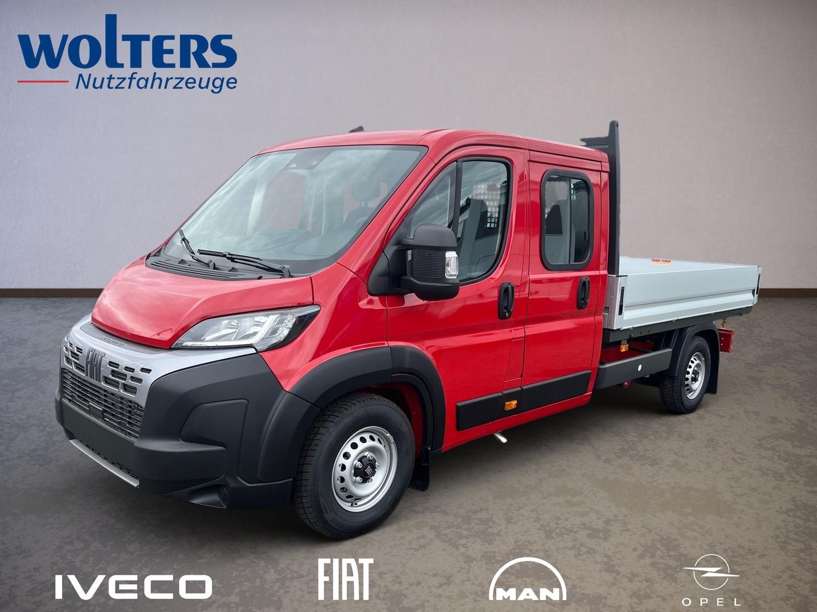 Fahrzeugabbildung Fiat Ducato Maxi L3 Doka Pritschenwagen 140 MT6