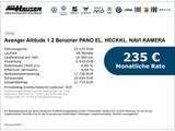 Jeep Avenger Altitude 1.2 Benziner PANO EL. HECKKL. N - Jeep Avenger mit Panoramadach
