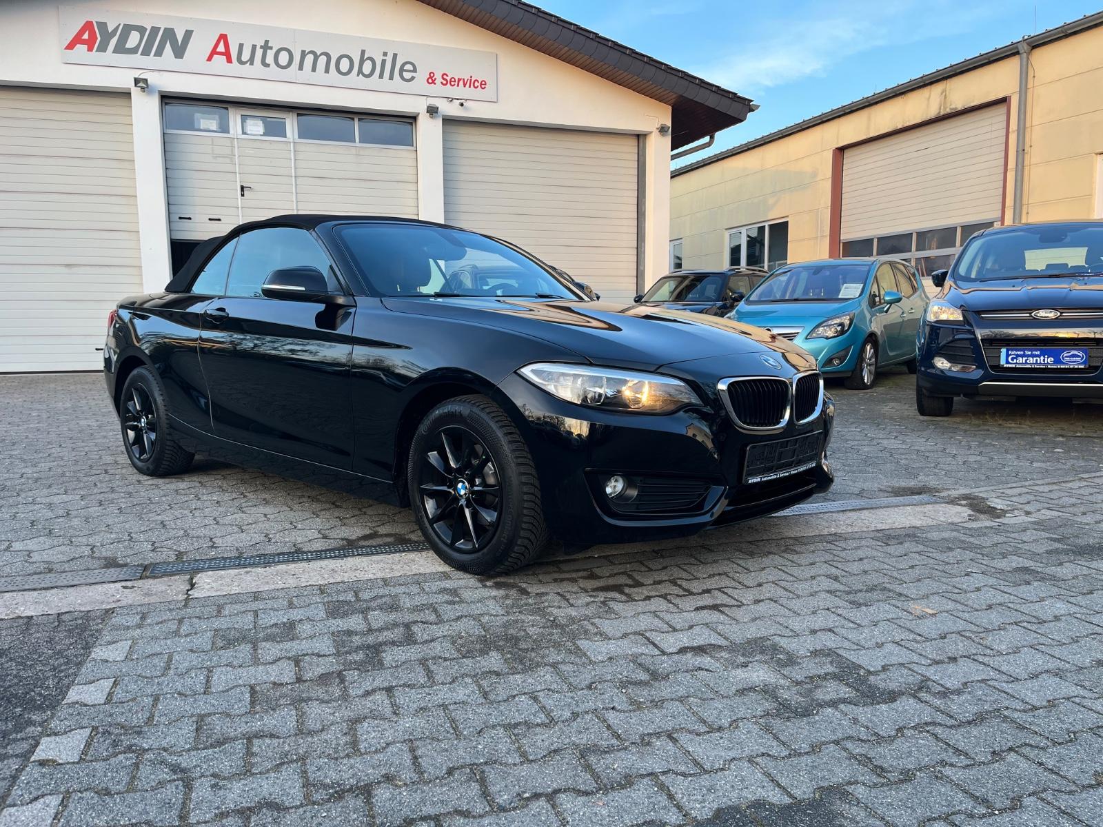 BMW 218 2 Cabrio 218 I Advantage-1.HAND-TOP ZUSTAND-