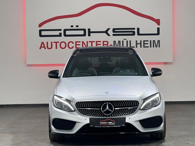 Mercedes-Benz C 43 AMG 4Matic T,Night,Pano,Leder,Burmester,ALU