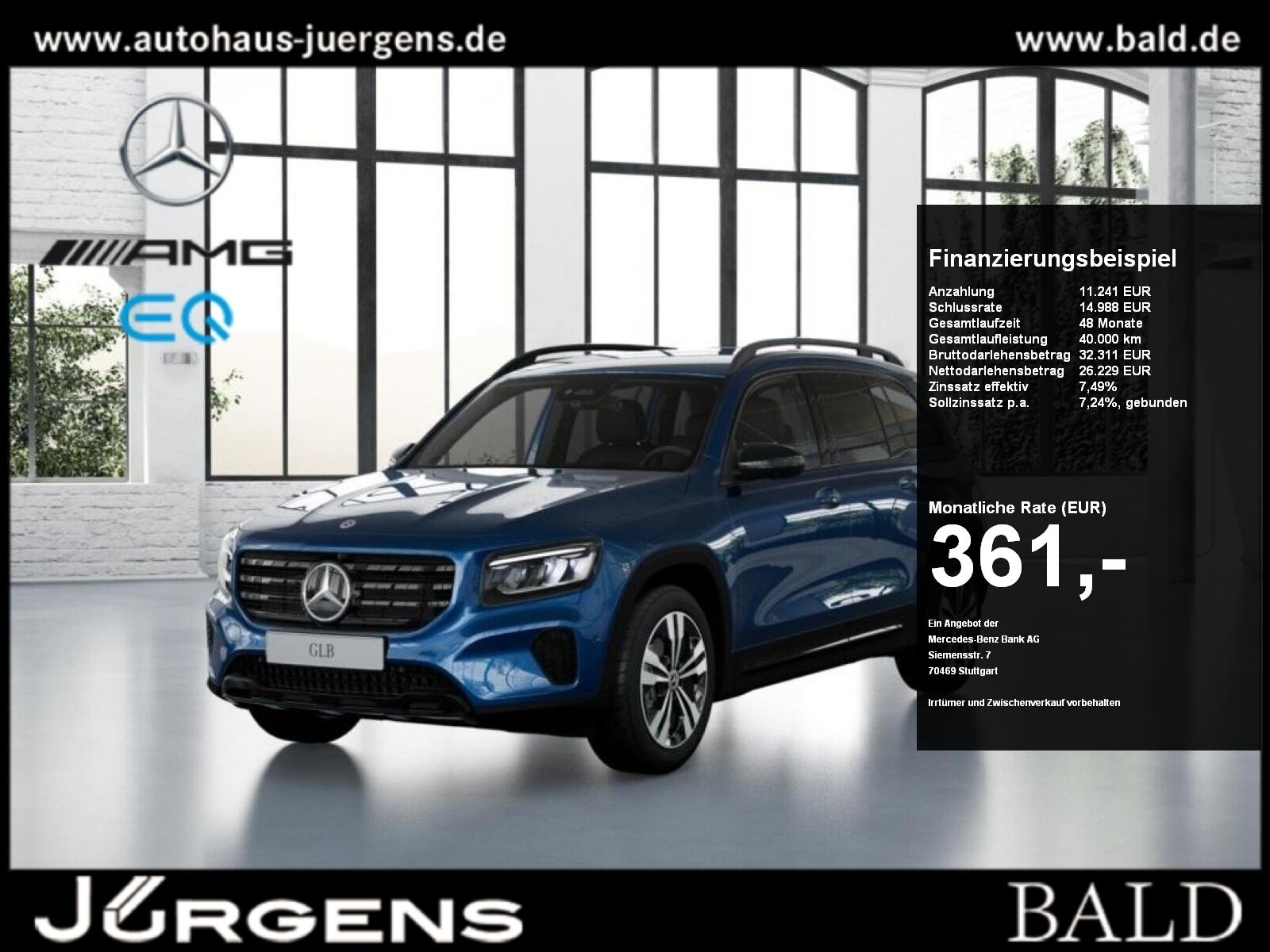 Mercedes-Benz GLB 180 d Progressive Line Advanced