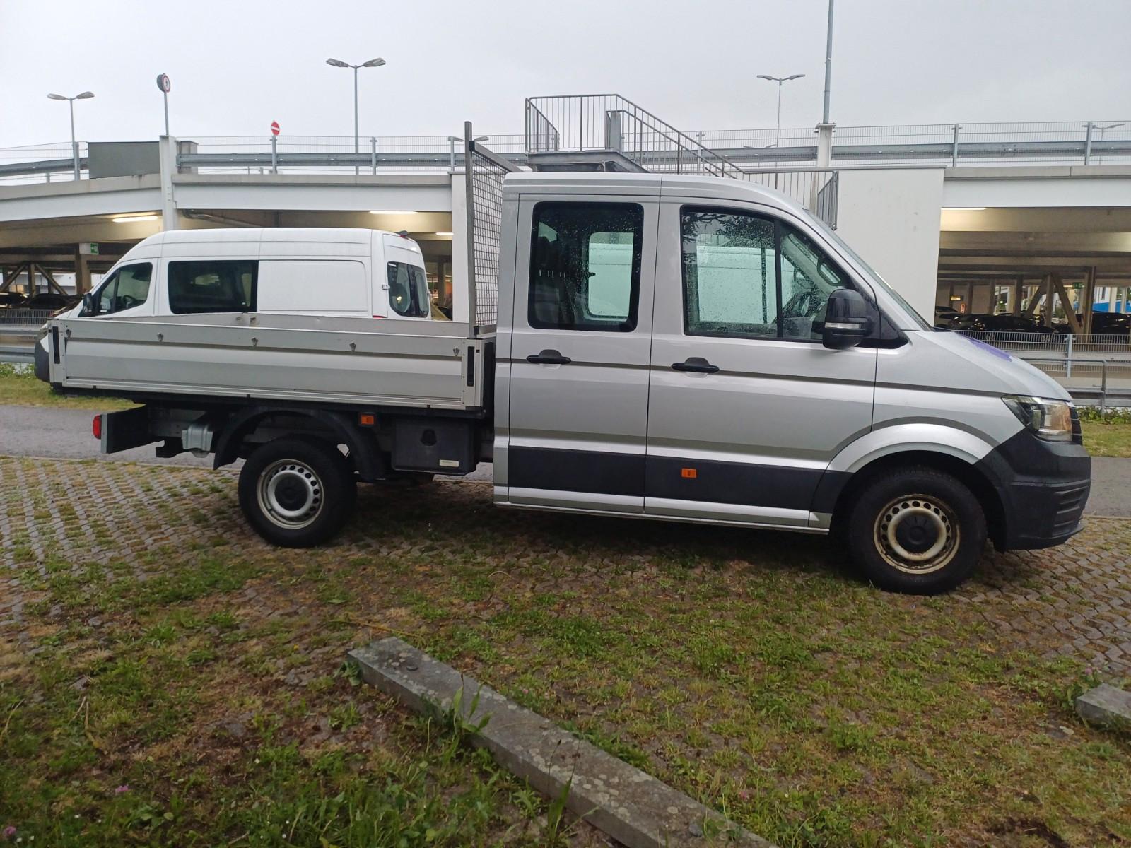 Volkswagen Crafter Pritsche35 DOKA mittellang Klima*AHK*SHZ