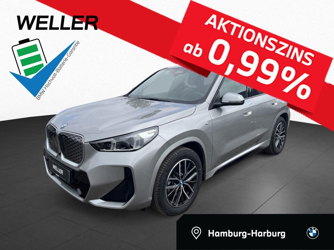 BMW iX1 xDr 30 M SPORT 360°,AHK,St+G,Lea.o.Anz.468