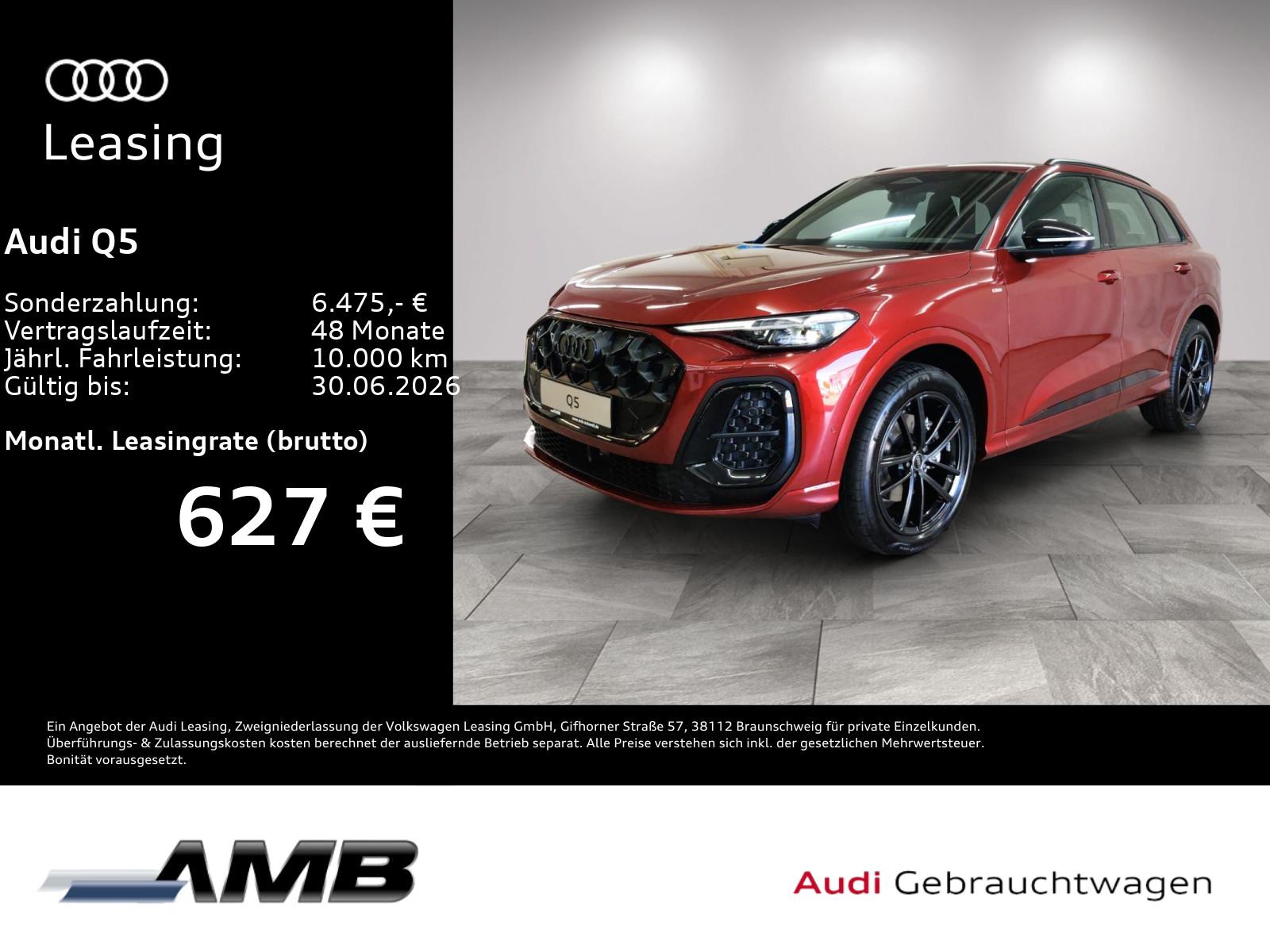 Audi Q5 S line TFSI qu. AHK/Tech/Volllack/S-Interieur