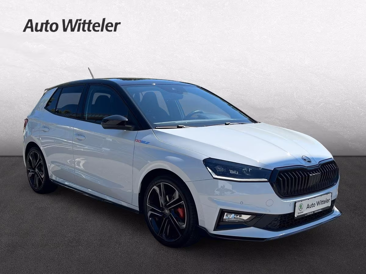 Skoda Fabia 130 LED/SHZ/SMARTLINK/RFK/TRAVEL/ GARANTIE, миниатюра 3