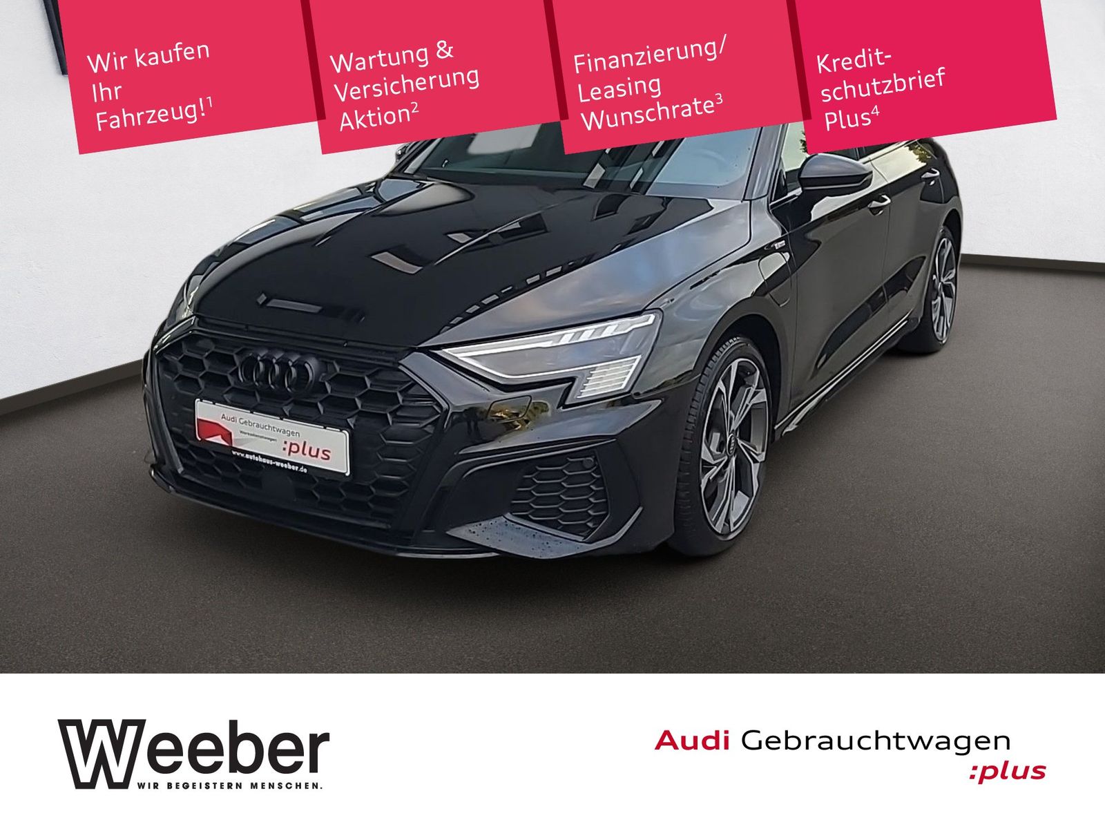Audi A3 Sportback S line *AHK*BLACKSTYLE*KAMERA*MATRI