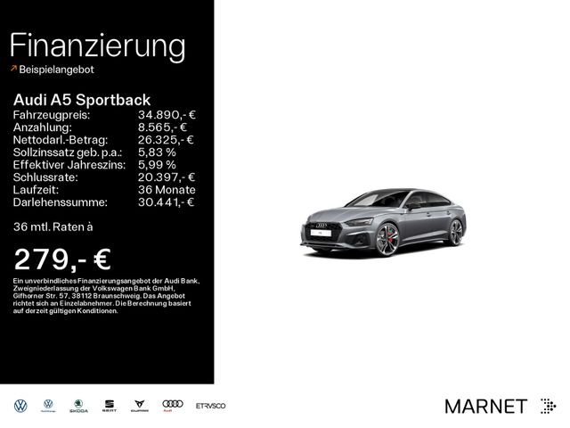 Audi A5 Sportback 40 TDI S line quattro*Navi*Matrix*A