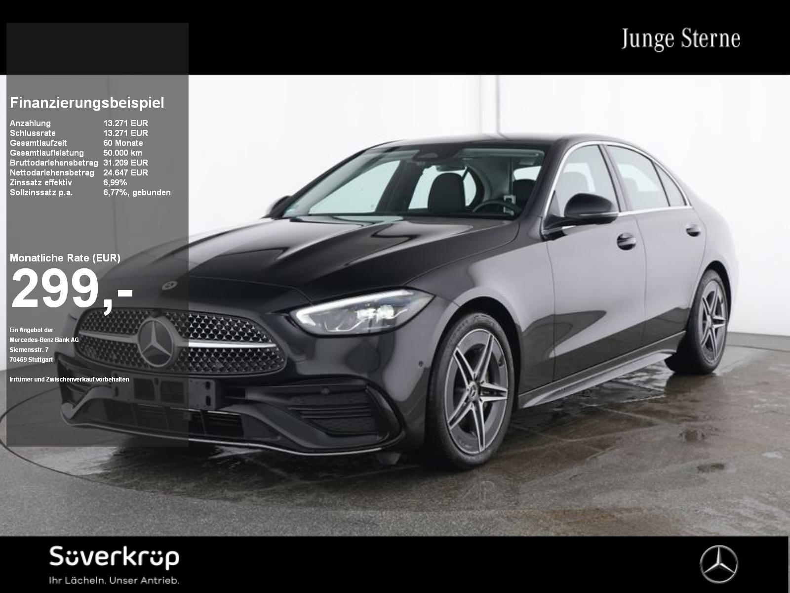 Mercedes-Benz C 180 , AMG MEMO KAMERA SPUR PDC SHZ