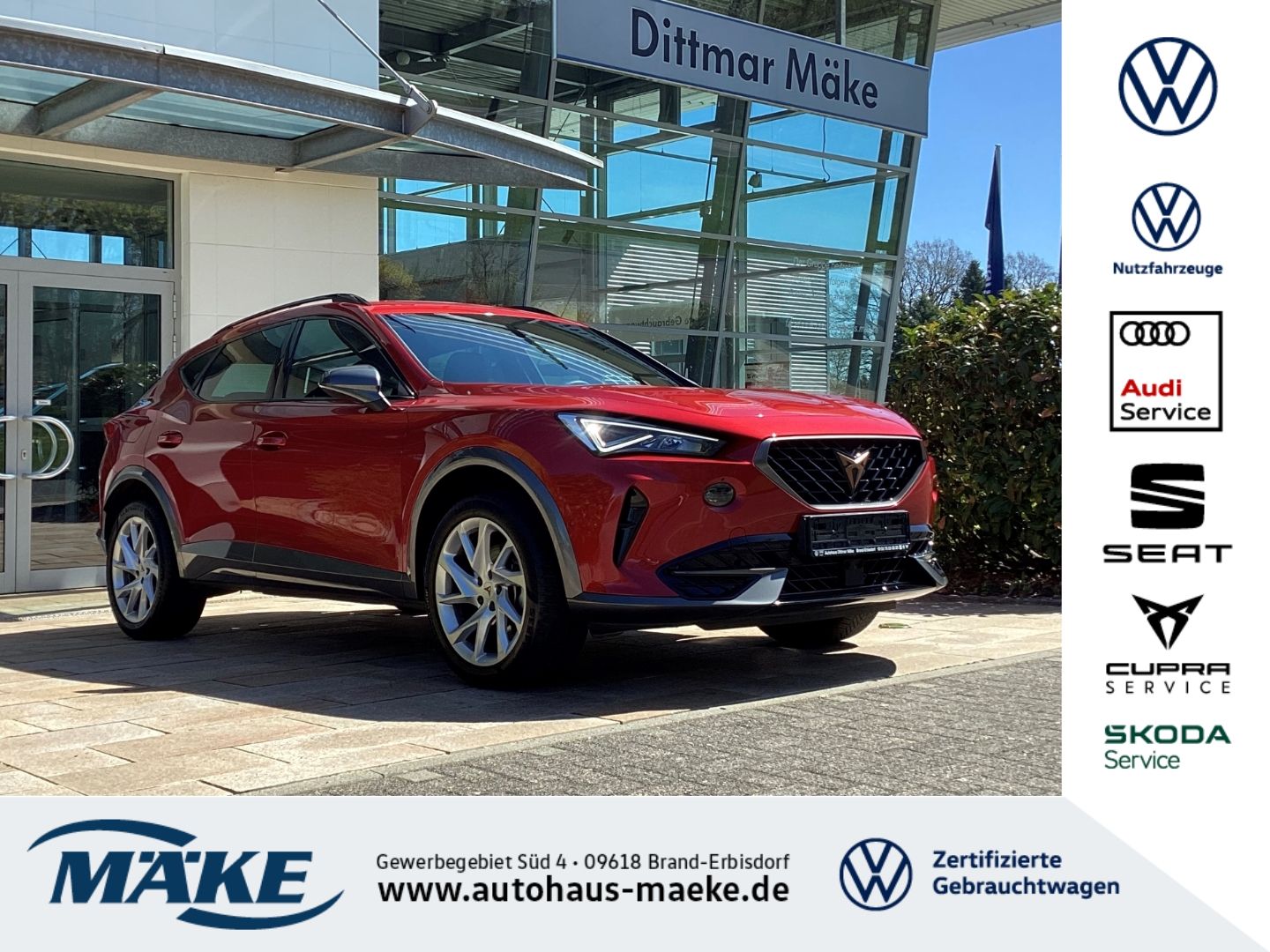 Formentor 1.5 TSI DSG AHK LED NAV RFK ACC ALU 18