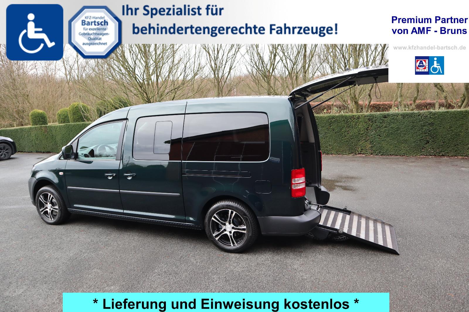 Volkswagen Caddy Maxi 2,0TDI*rollstuhlgerecht*Heckabsenkung