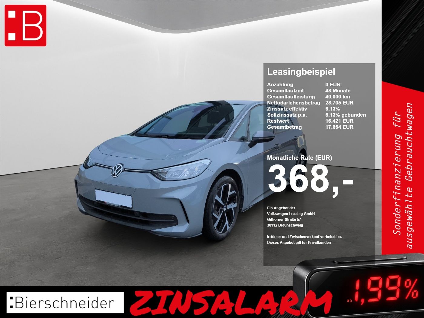 Volkswagen ID.3 Pro LED NAVI APP-CONN GRA PDC SHZ