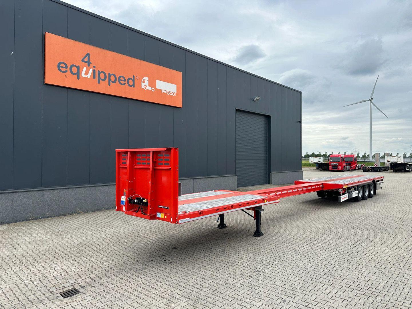 Kässbohrer new and unused Heavy-Duty flatbed / 690cm extend