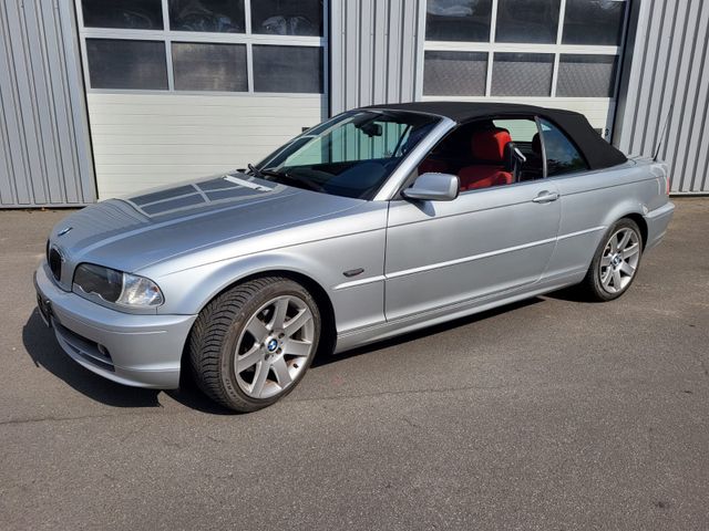 BMW 320 Cabrio *E46*Teilleder*Scheckh.*17"Alu*PDC*