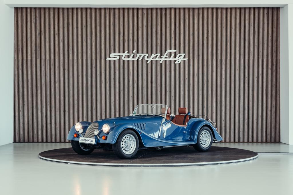 Morgan Roadster, Blau, Low mileage