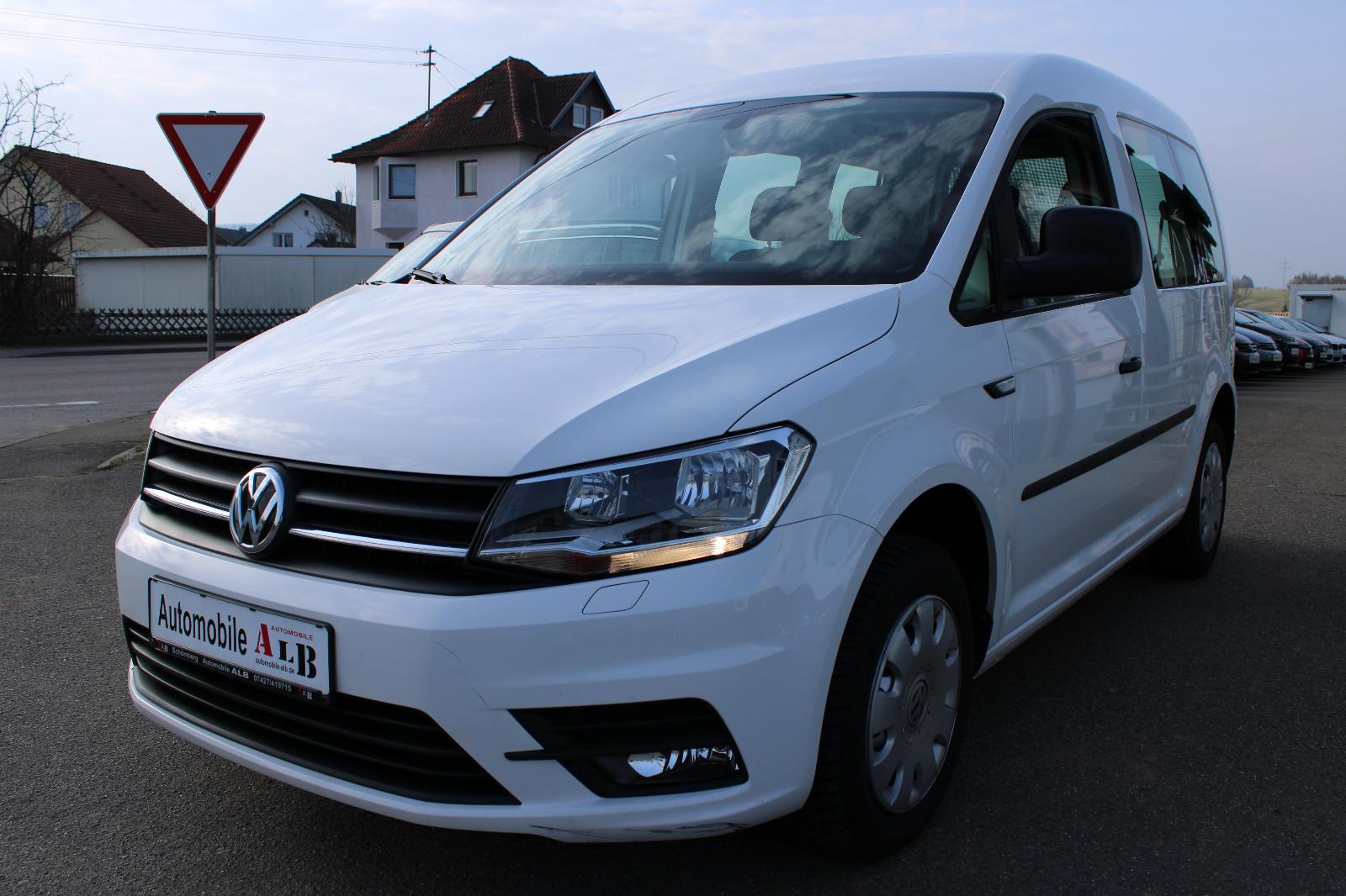 Volkswagen Caddy 2.0 TDI 2.HAND*AUTOMATIK*5-SITZER*NAVI*SHZ
