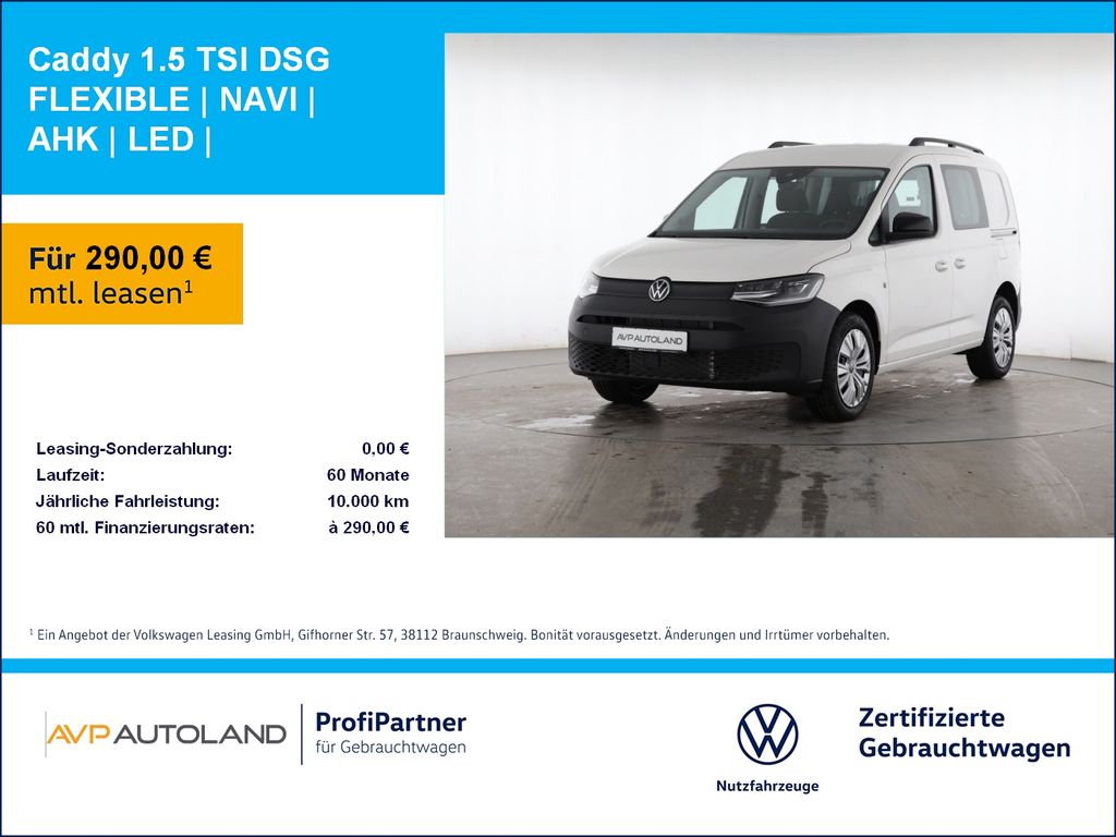 Volkswagen Caddy 1.5 TSI DSG FLEXIBLE | NAVI | AHK | LED |