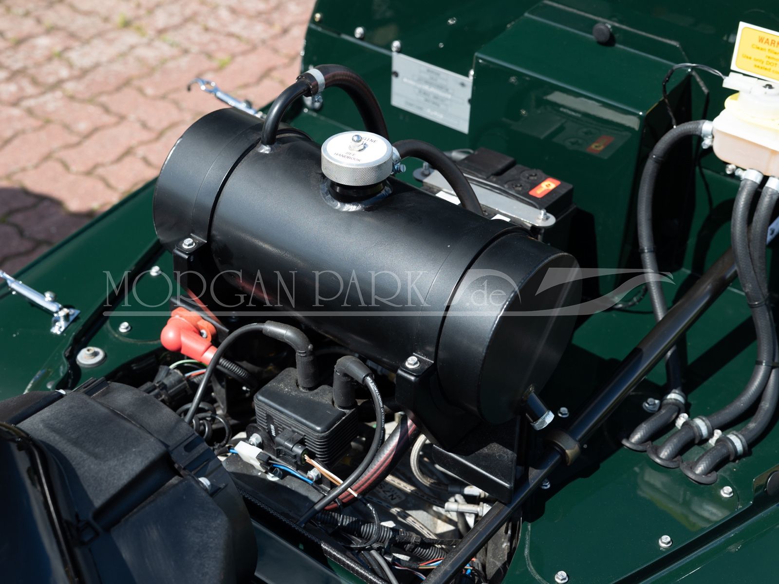 Fahrzeugabbildung Morgan 3 Wheeler *Sport Green / Honey / 110 Years*