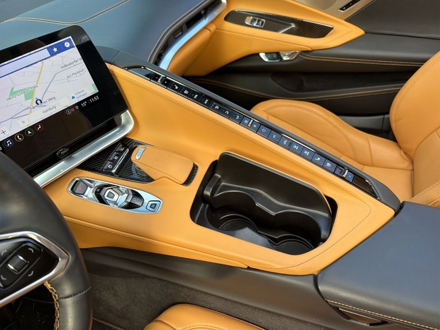 Fahrzeugabbildung Corvette C8 Cabrio Stingray 6.2 V8 3LT Lift Caffeine Brow