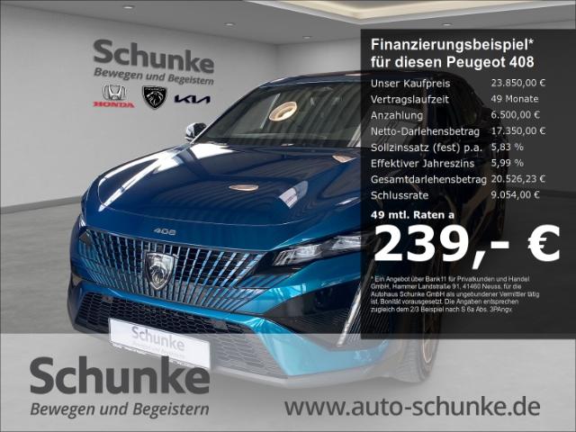 Peugeot 408 PureTech 130 GT Navi Soundsystem 360 Kamera 