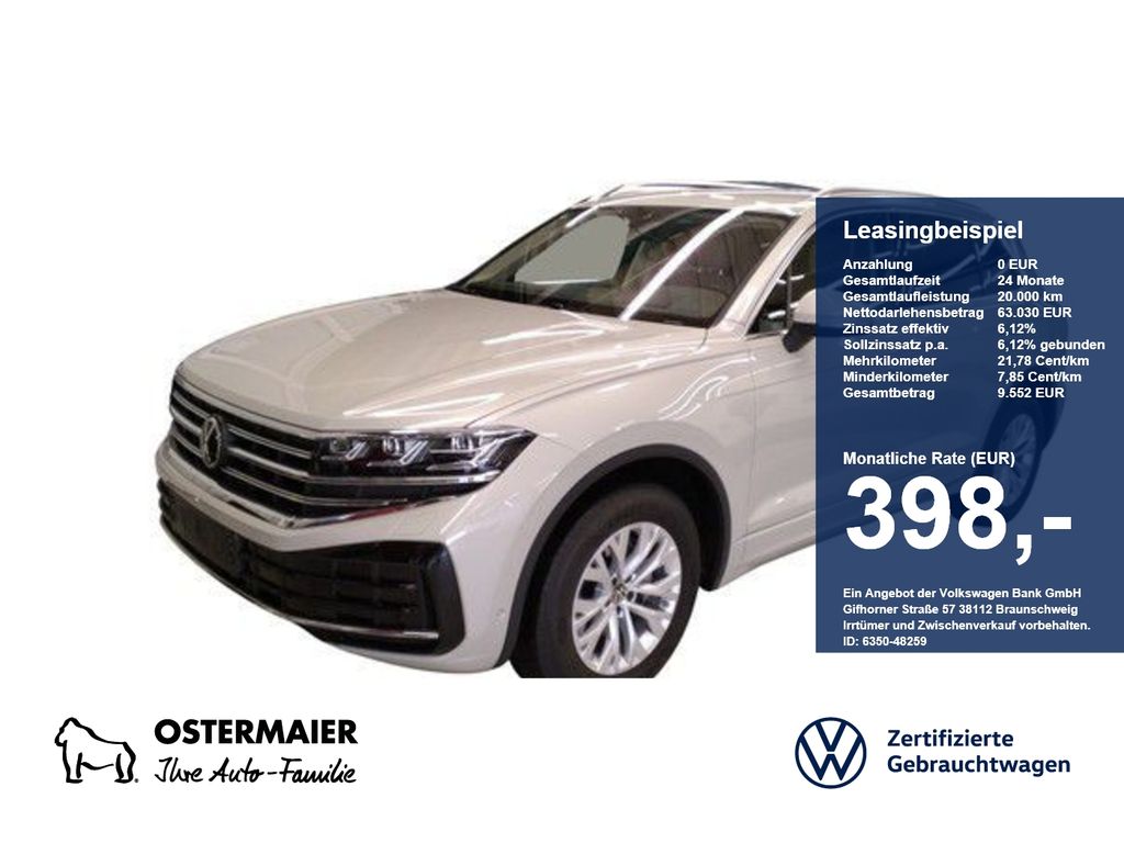 Volkswagen Touareg ELEGANCE 3.0TDI 286PS NP.112T STDHZG.AHK