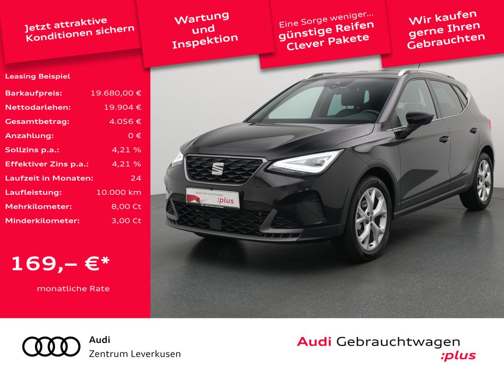 Seat Arona 1.0 TSI FR NAVI ACC LED SHZ PDC KLIMA