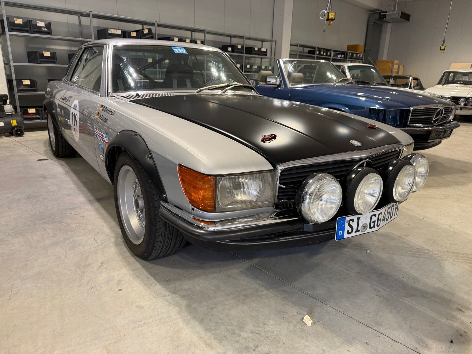 Fahrzeugabbildung Mercedes-Benz SLC 450 Rallye