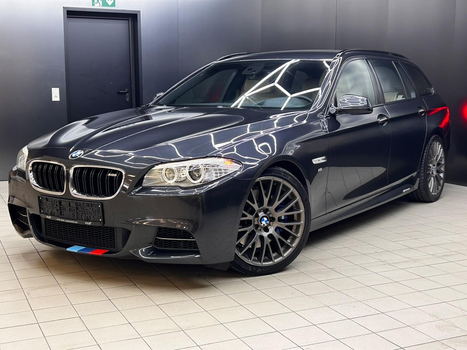 BMW 550i Touring | 408 ch | BVA | Affichage tête haute | Chauffage auxiliaire | Sièges chauffants avant/arrière | Soft Close | Attelage fixe