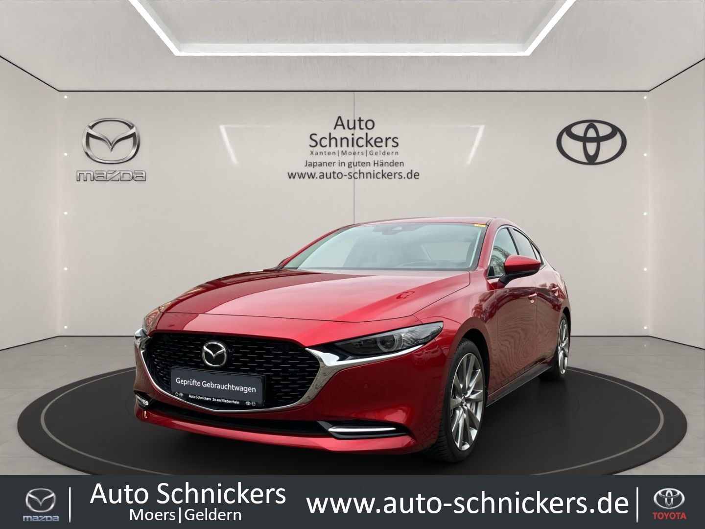 Mazda 3 Selection+LIMO+LEDER WEISS+AHK+BOSE+GJ-RÄDER