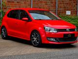 Volkswagen Polo V Highline 1.Hand | SHZ | Klimaautomatik - Volkswagen Polo: Rot