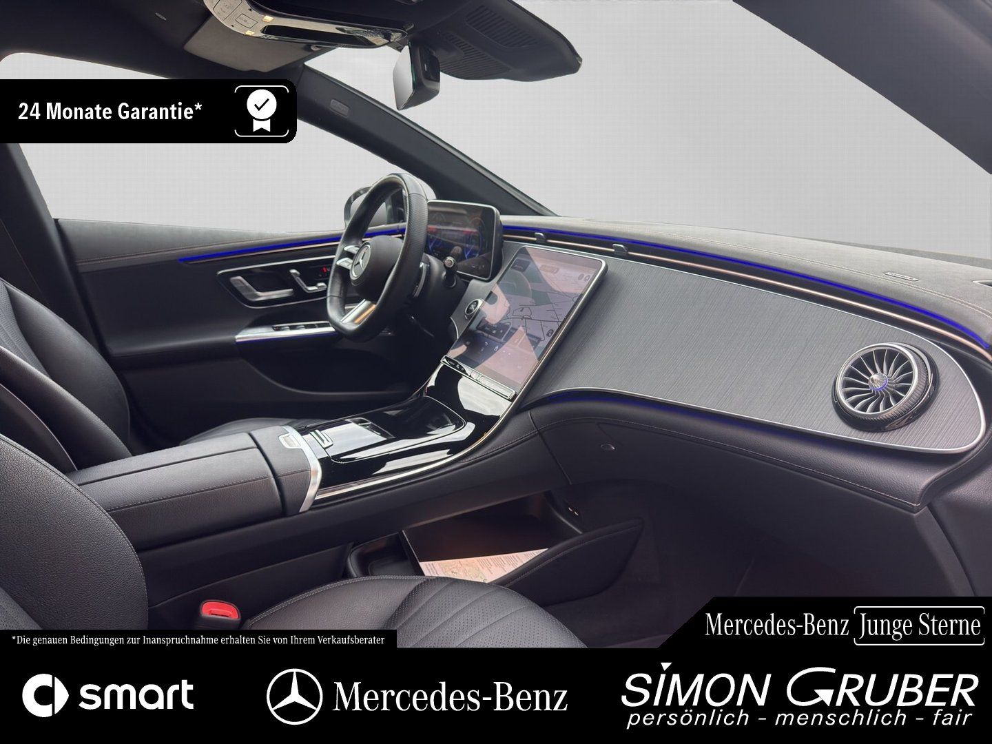 Fahrzeugabbildung Mercedes-Benz EQE 350 Edition AMG AHK WP Burm DigiL Mod 2024