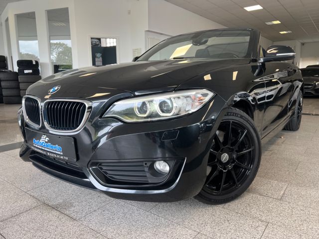 BMW 220i Cabrio Advantage Automatik Navi BiXenon Kli