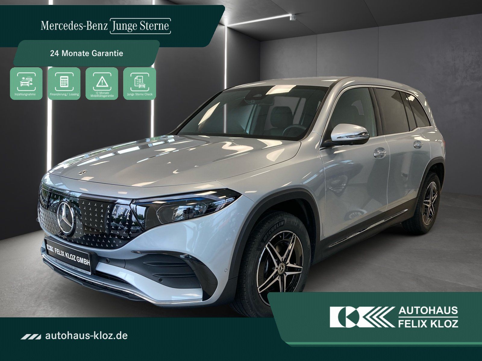 Fahrzeugabbildung Mercedes-Benz EQB 250+ AMG*Distronic*360°*Memory*7-Sitzer*Totw